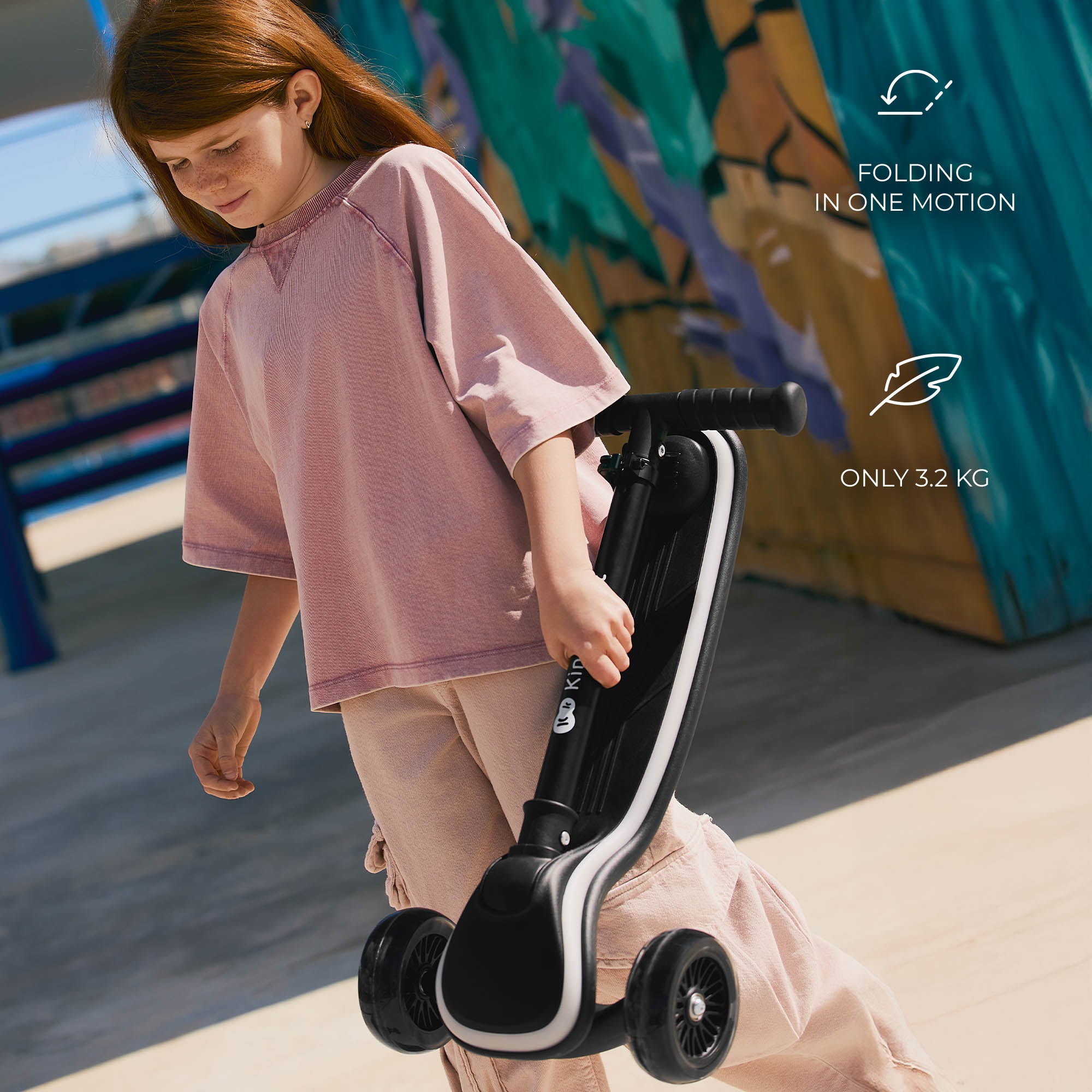 Kinderkraft RAKET тротинетка PINK - снимка 4