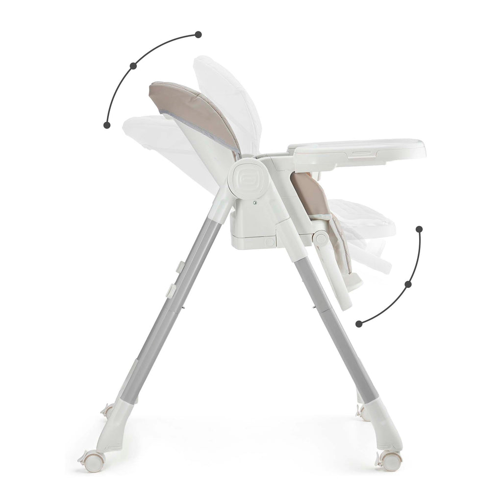 Kinderkraft TULO столче за хранене BEIGE - снимка 4