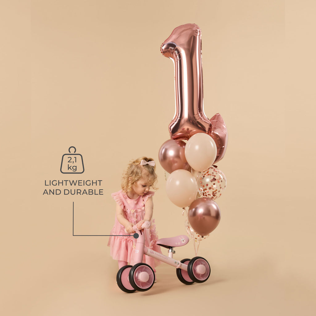 Kinderkraft CUTIE FLASH колело за баланс GREEN - снимка 4