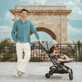 Kinderkraft PILOT 2 бебешка количка BIZUU Lunar Black