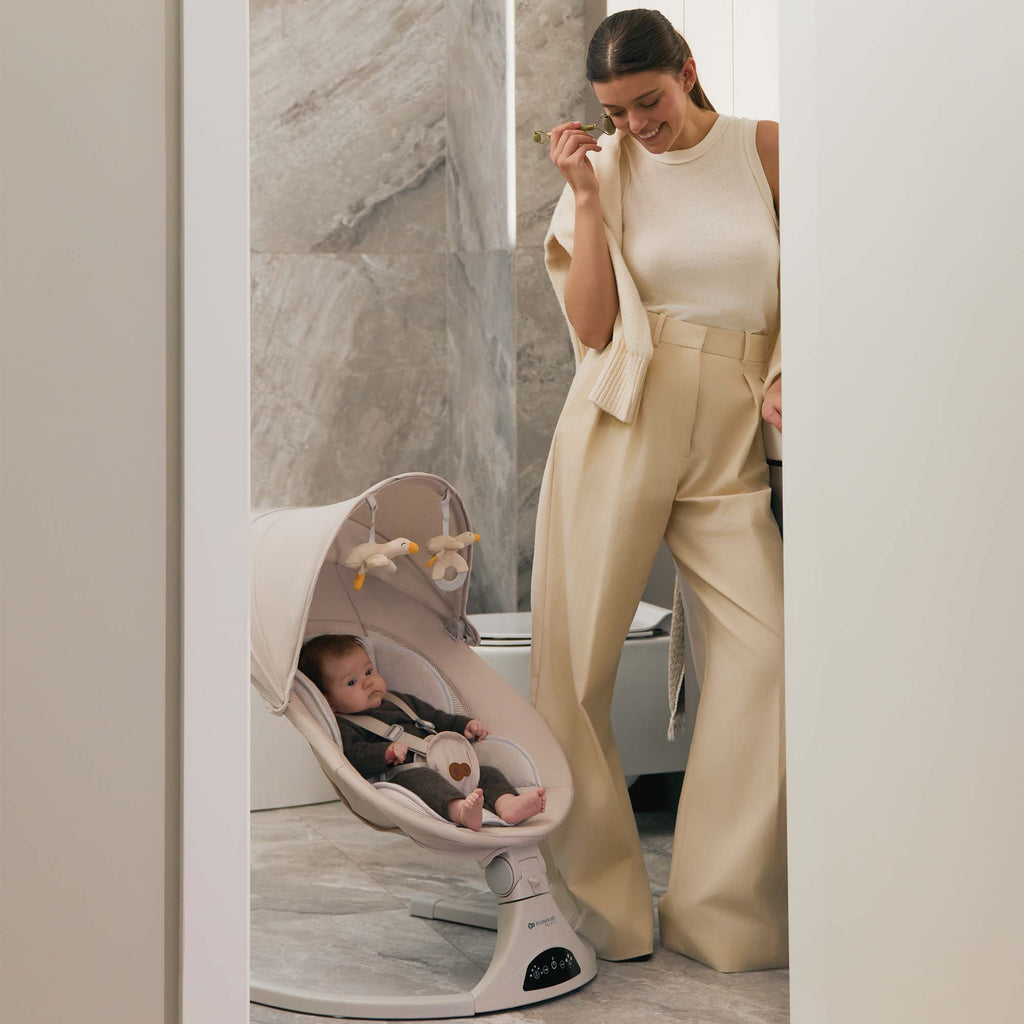 Kinderkraft TULSY шезлонг BEIGE - снимка 5
