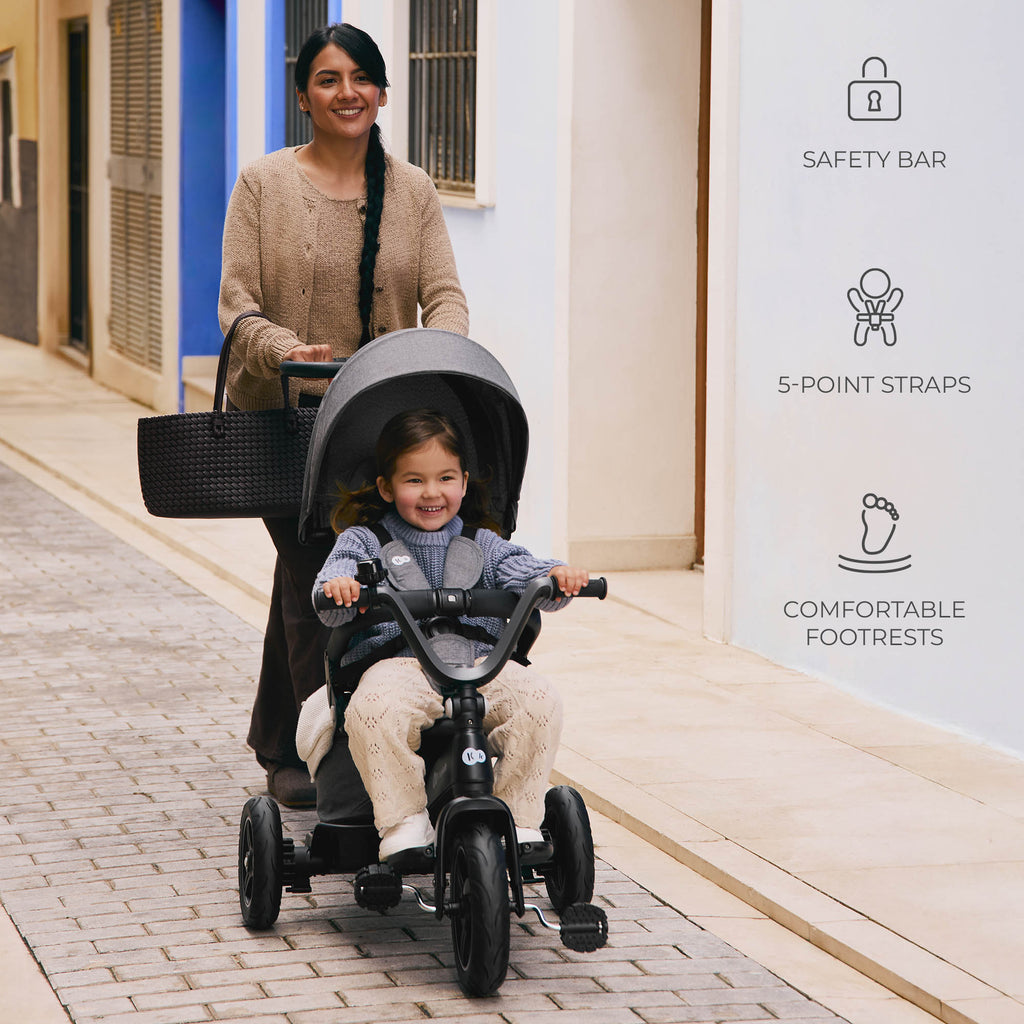 KinderKraft EASYTWIST бежова триколка KREASY00BEG0000 - снимка 8