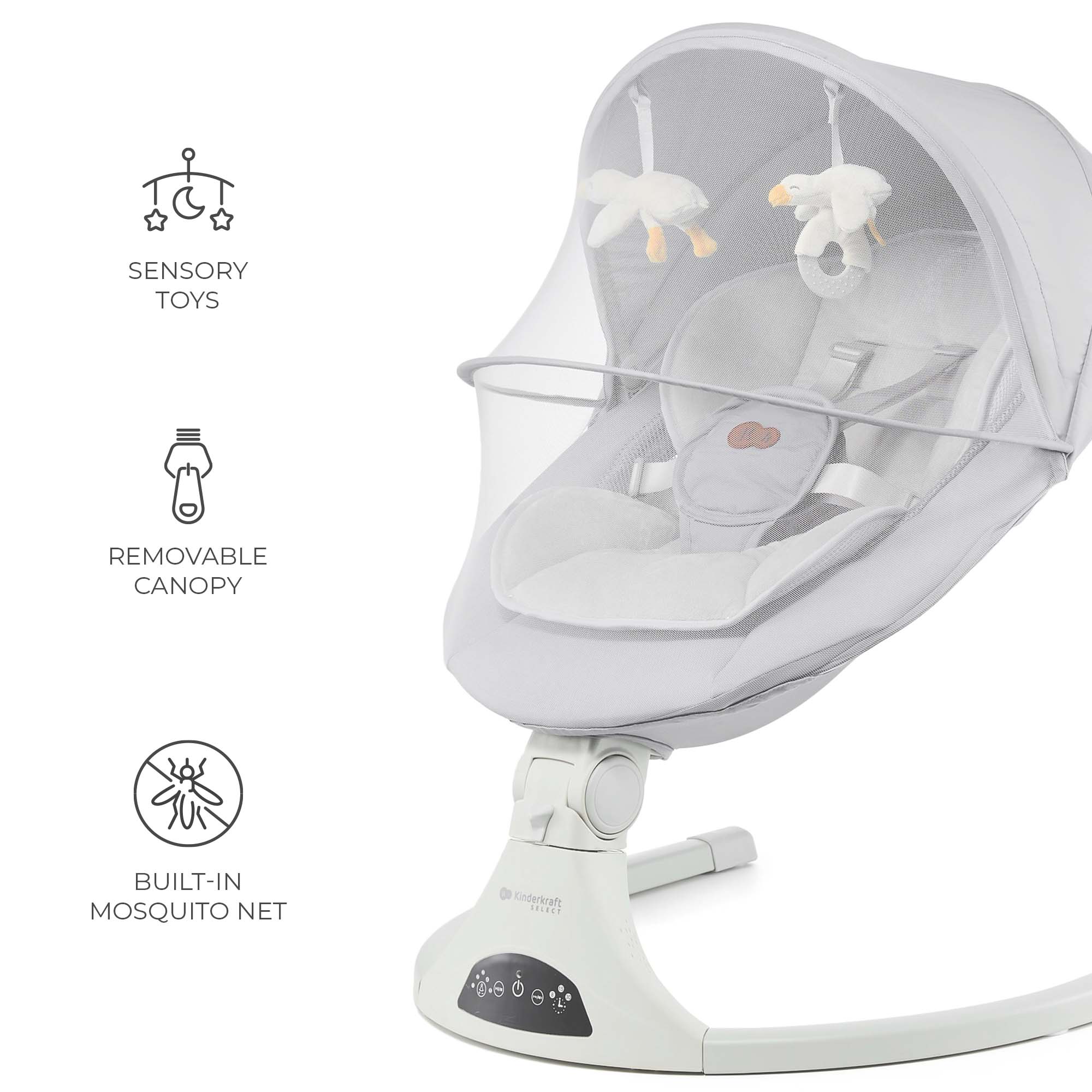 Kinderkraft TULSY шезлонг GREY - снимка 4