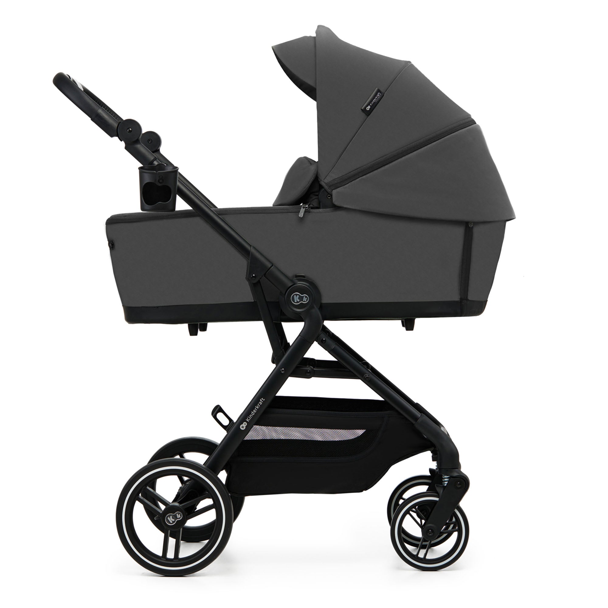 Kinderkraft YOXI бебешка количка 3в1 MOONLIGHT GREY - снимка 6