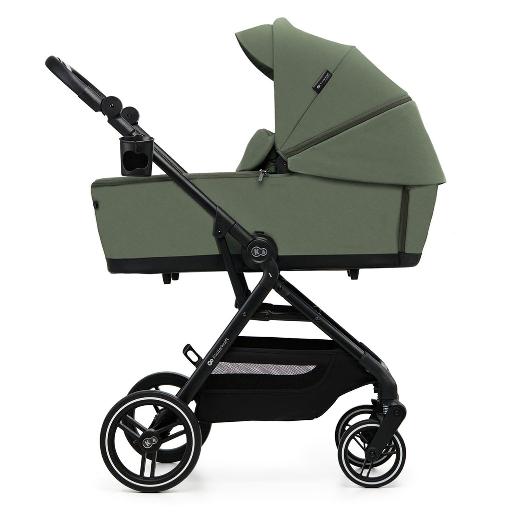 Kinderkraft YOXI бебешка количка 3в1 MYSTIC GREEN - снимка 6