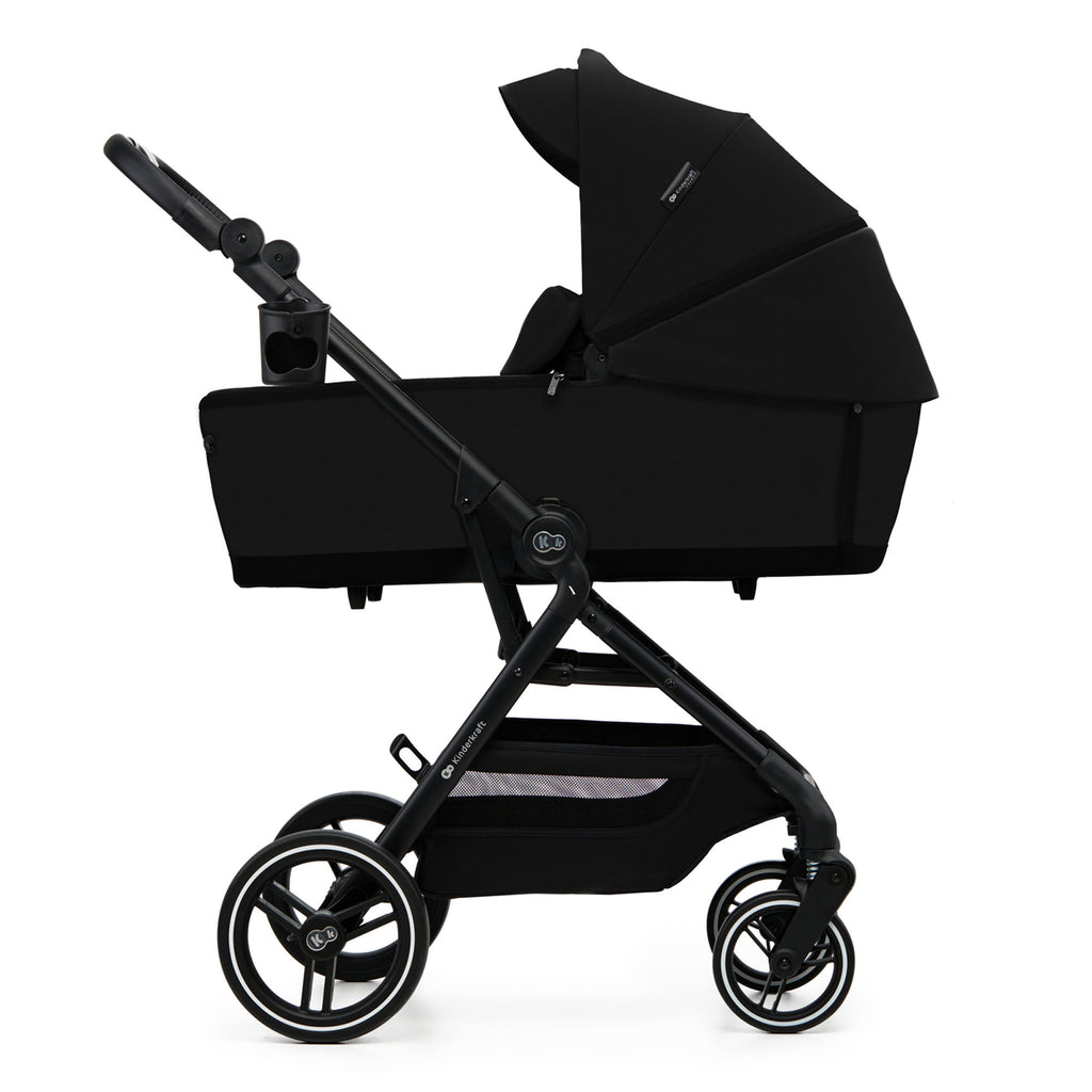 Kinderkraft YOXI бебешка количка 3в1 PURE BLACK - снимка 4