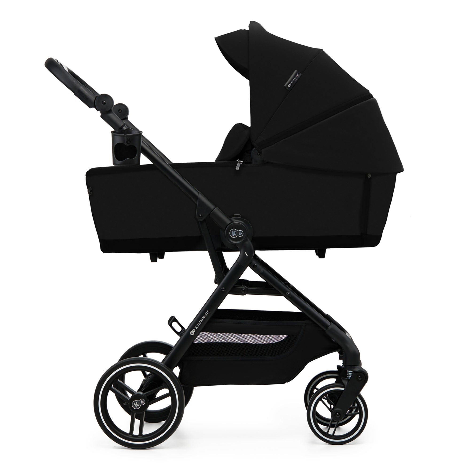 Kinderkraft YOXI бебешка количка 3в1 PURE BLACK - снимка 4