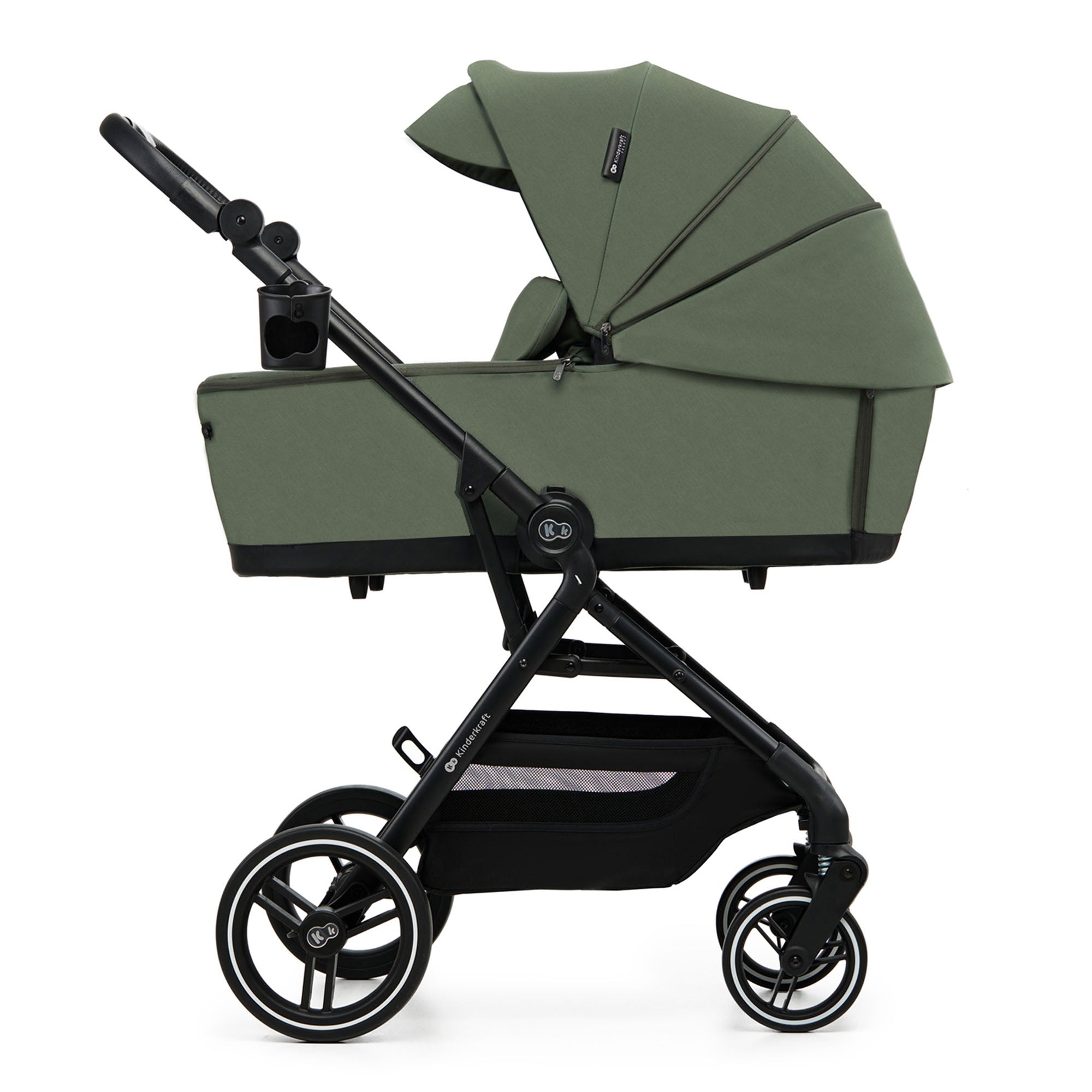 Kinderkraft YOXI бебешка количка 3в1 MYSTIC GREEN - снимка 5