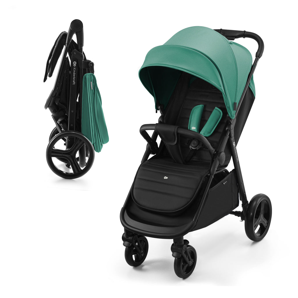 KinderKraft RINE бебешка количка JUICY GREEN - снимка 6