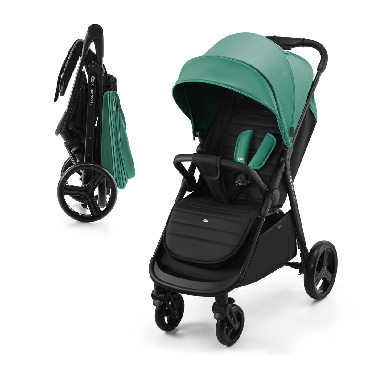 KinderKraft RINE бебешка количка JUICY GREEN - снимка 6