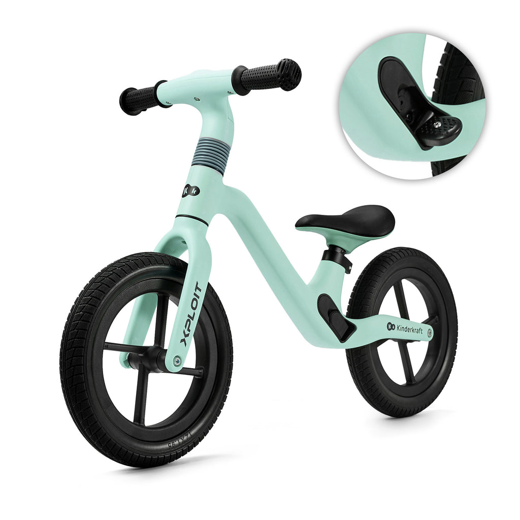 Kinderkraft XPLOIT колело за баланс TURQUOISE - снимка 8