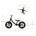 Kinderkraft колело за баланс 2WAY NEXT OFFROAD BLACK