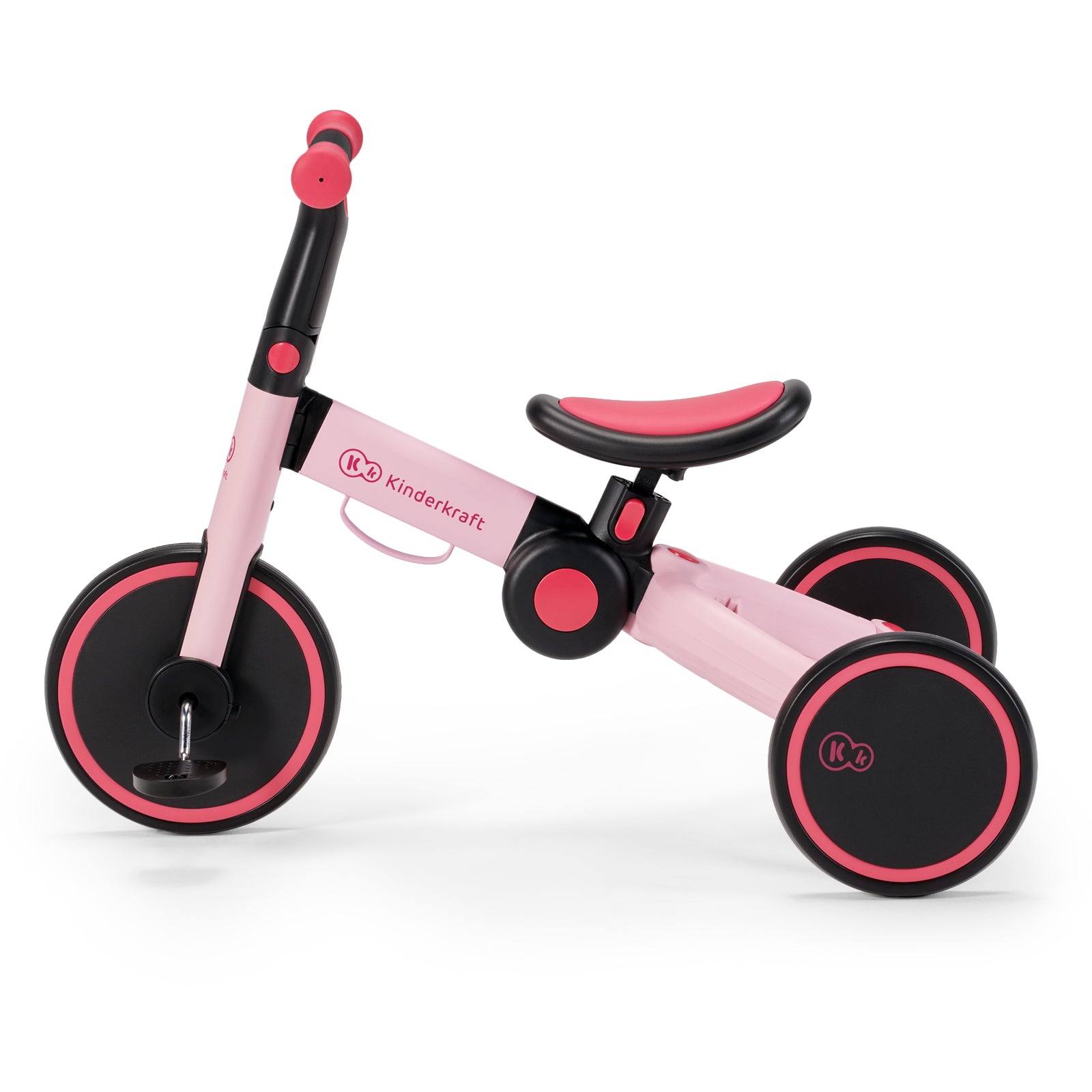 Kinderkraft триколка 3в1 4TRIKE pink - снимка 7