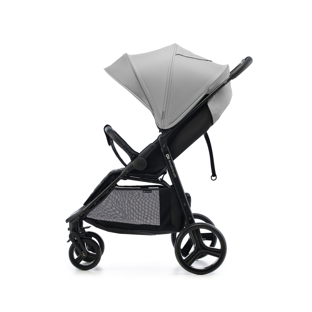 KinderKraft RINE бебешка количка MOONLIGHT GREY - снимка 4