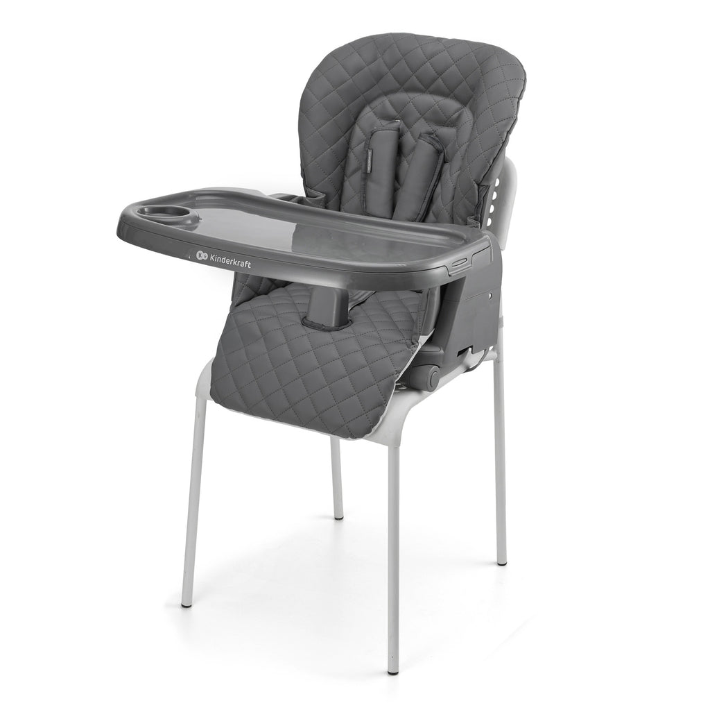 Kinderkraft TULO столче за хранене GREY - снимка 2