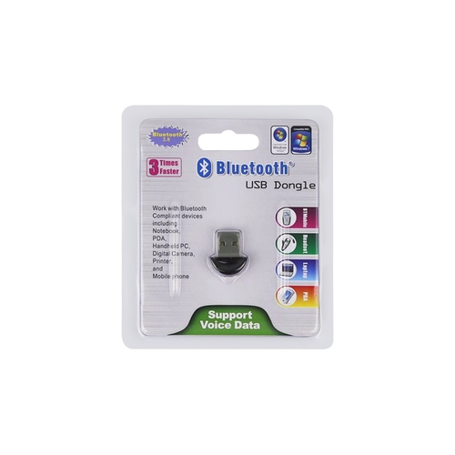 Bluetooth адаптер, No brand, V2.0, Черен - 10001