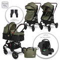 Д.КОЛИЧКА ALBA PREMIUM LODEN GREEN+АДАПТОРИ
