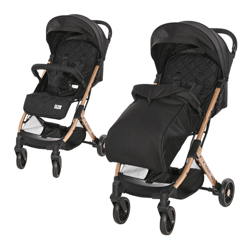 Д.КОЛИЧКА FIORANO BLACK+ПОКРИВАЛО