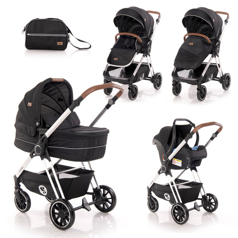 PRAM ANGEL BLACK 3 in 1