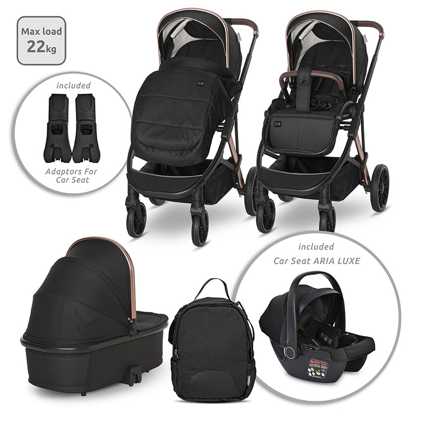 Д.КОЛИЧКА ARIA 3 в 1 BLACK