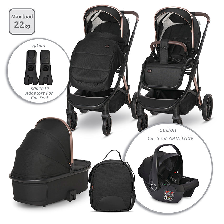 Д.КОЛИЧКА ARIA 2 в 1 BLACK