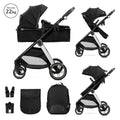 Д.КОЛИЧКА ASPEN BLACK 2в1 до 22кг с трансформираща