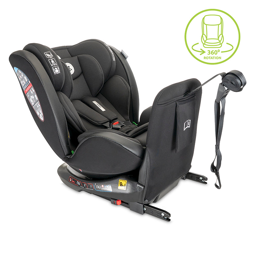 СТОЛ ЗА КОЛА ARES BLACK i-Size 40-150 CM ISOFIX 36
