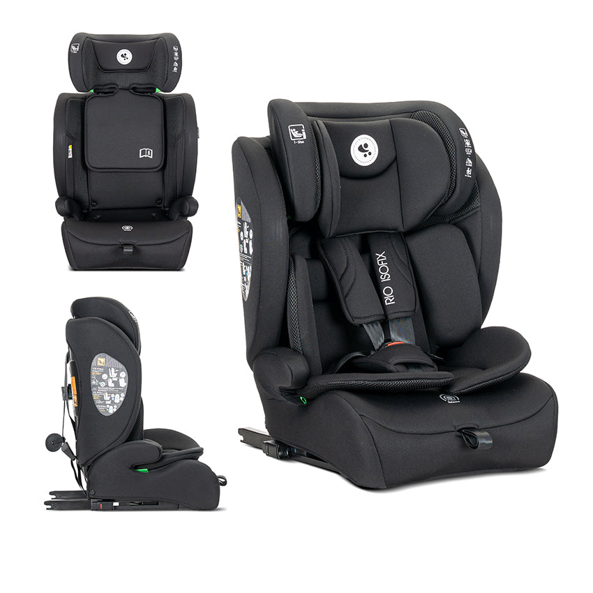 СТОЛ ЗА КОЛА RIO ISOFIX 76-150CM BLACK