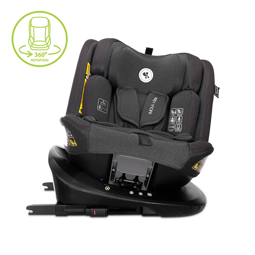СТОЛ ЗА КОЛА IMOLA BLACK i-Size 40-150 CM ISOFIX 3
