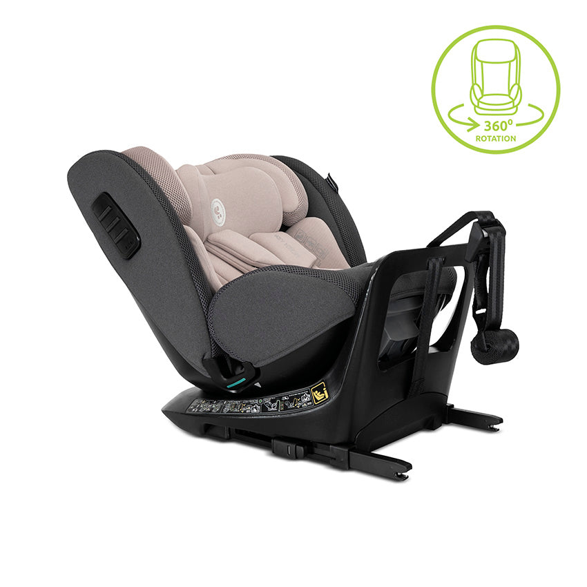 СТОЛ ЗА КОЛА MONZA BEIGE i-Size 40-150 CM ISOFIX,