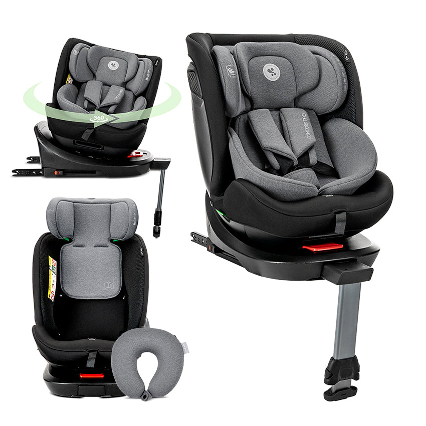СТОЛ ЗА КОЛА CONCORD PRO GREY i-Size ISOFIX 40-150