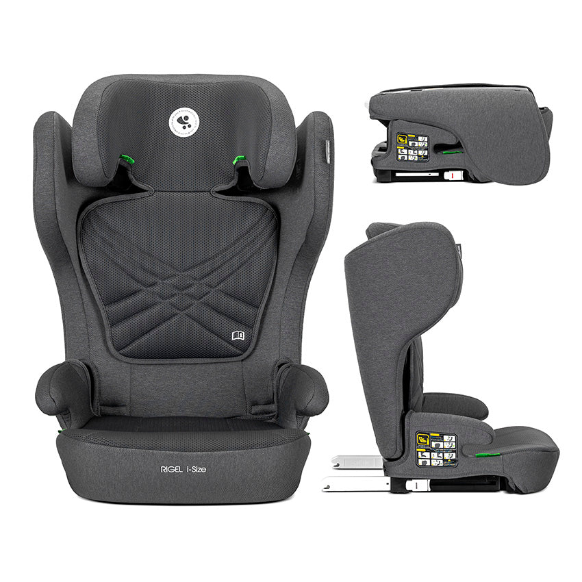 СГЪВАЕМ СТОЛ ЗА КОЛА RIGEL GREY i-Size ISOFIX 100-