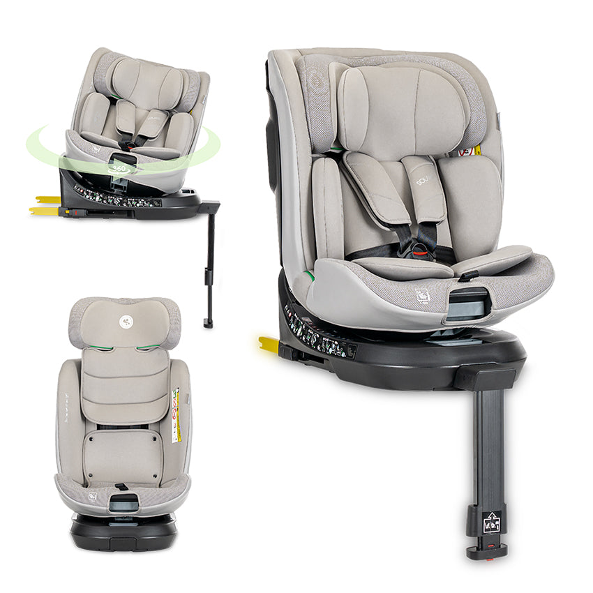 АВТОСТОЛ SOLARIS GREY i-Size ISOFIX 40-150 CM SUPP