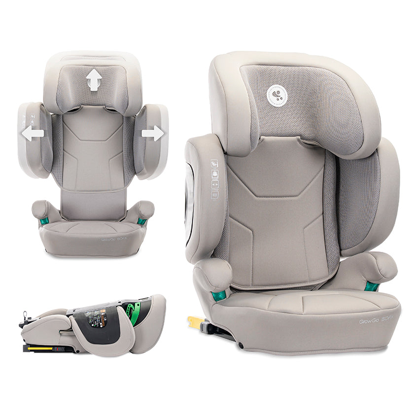 СГЪВАЕМ АВТОСТОЛ GROWGO GREY i-Size ISOFIX 100-150