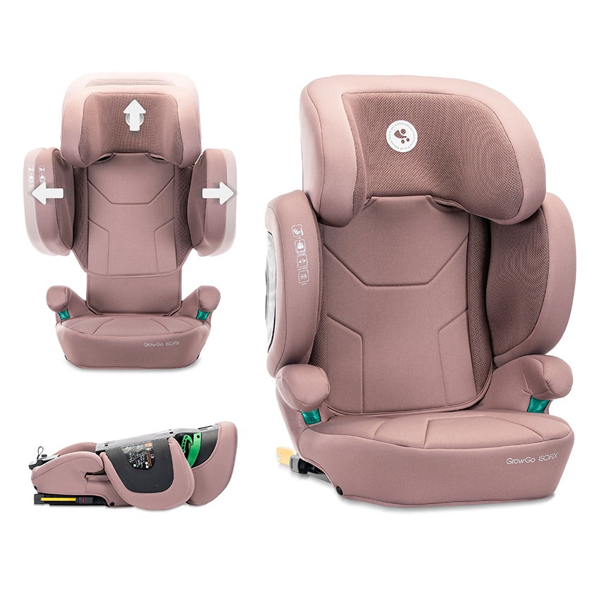 СГЪВАЕМ АВТОСТОЛ GROWGO PINK i-Size ISOFIX 100-150