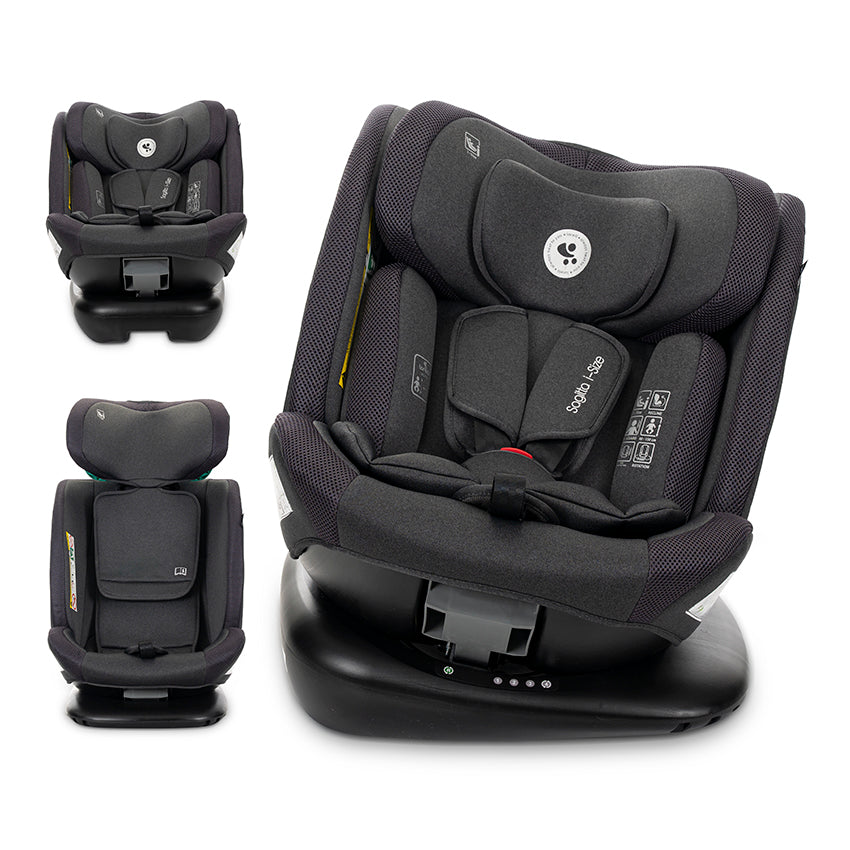 АВТОСТОЛ SAGITTA BLACK i-Size 40-150 CM,360,SPS