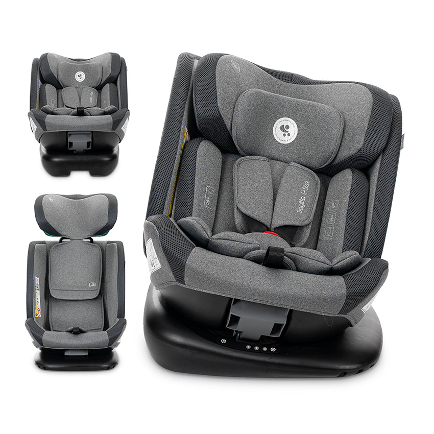 АВТОСТОЛ SAGITTA GREY i-Size 40-150 CM,360,SPS