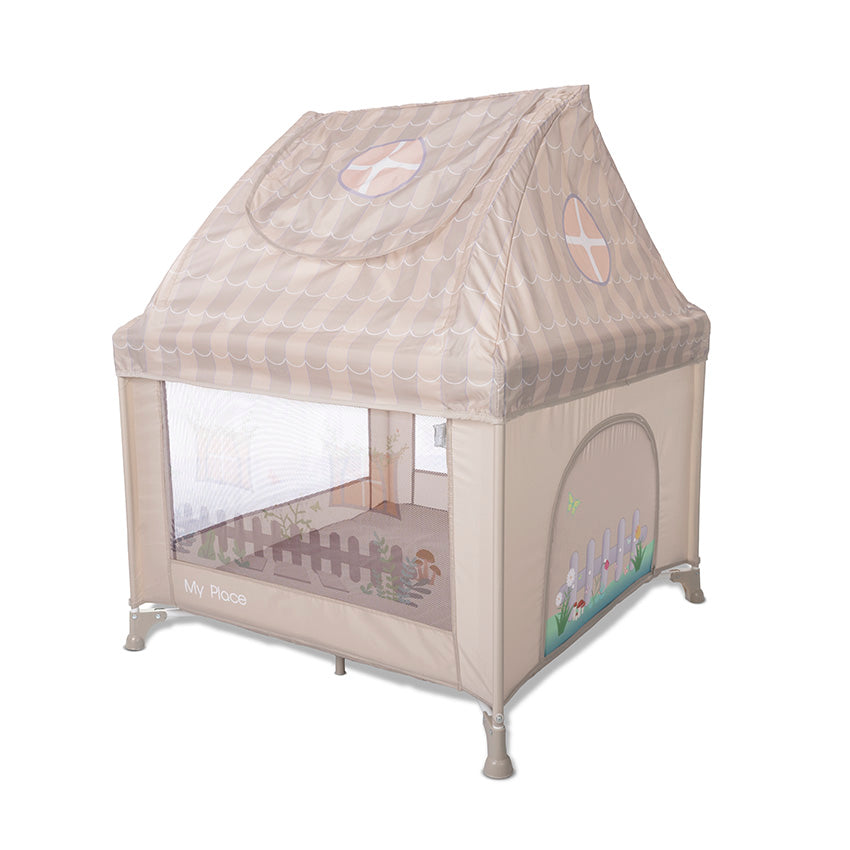 КОШАРА ЗА ИГРА MY PLACE С ПОКРИВ BEIGE