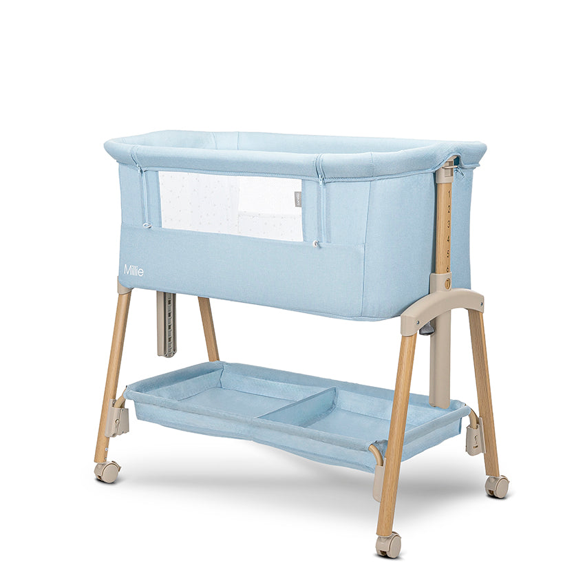 МИНИ КОШАРА MILLIE С ПАДАЩА ПРЕГРАДА BLUE /wooden