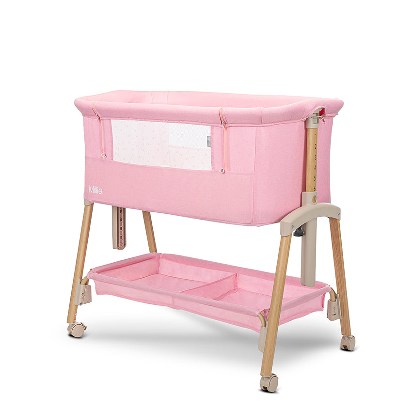МИНИ КОШАРА MILLIE С ПАДАЩА ПРЕГРАДА PINK /wooden