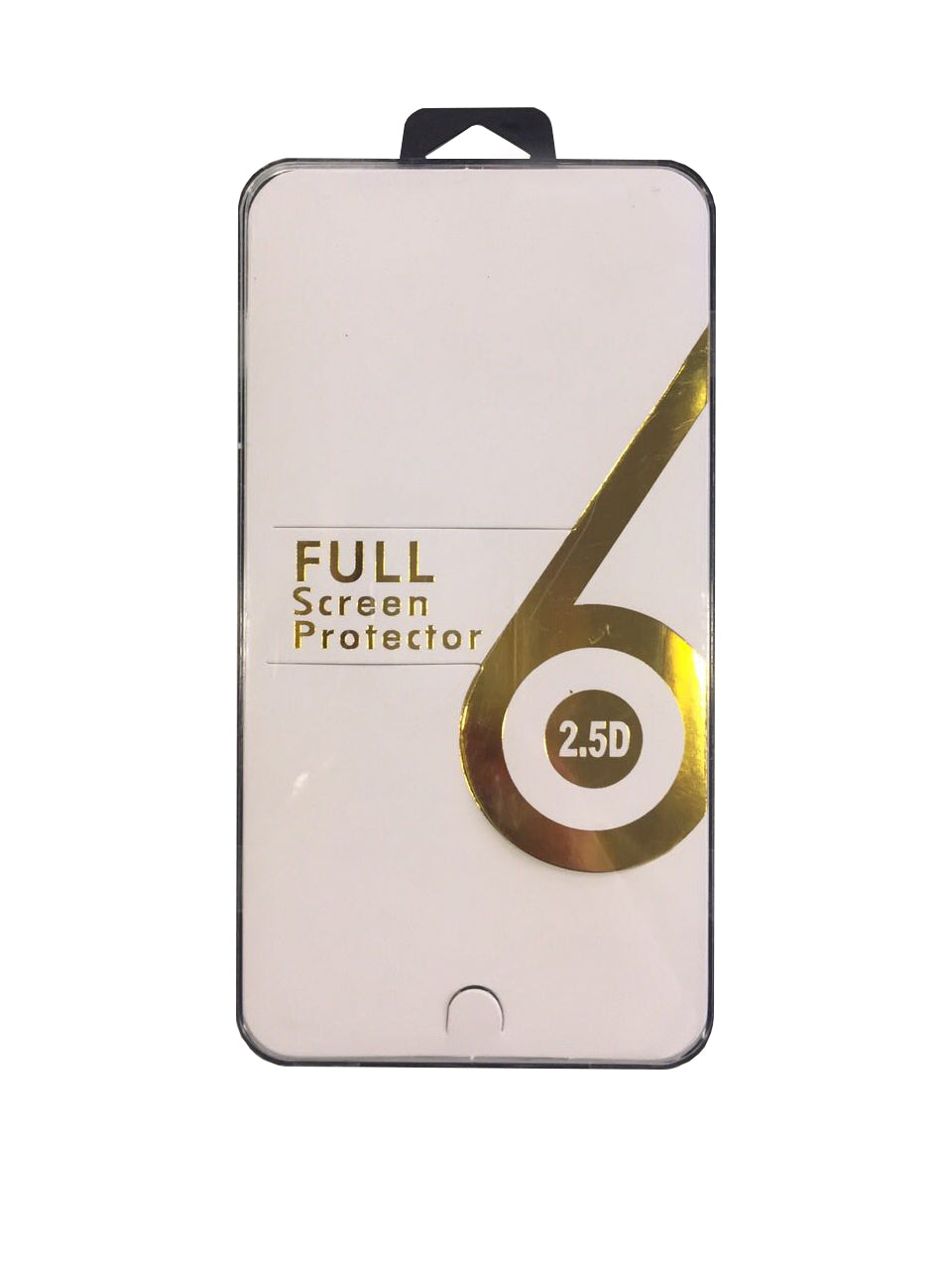 Протектор дисплей No brand за iPhone 6/6S, Силикон, Златен - 52153