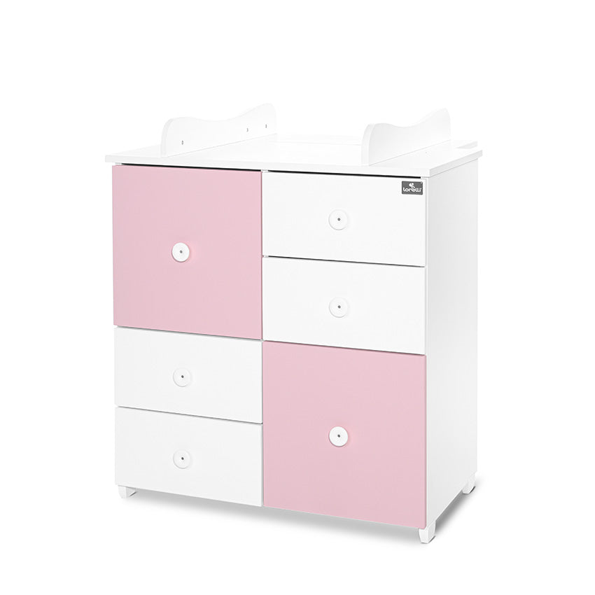 ШКАФ  ЦВЯТ БЯЛО/ORCHID PINK-2BOX