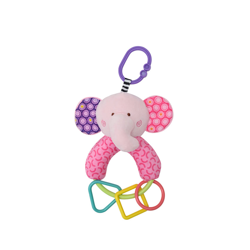 ДРЪНКАЛКА ФИГУРИ LORELLI TOYS СЛОНЧЕ РОЗОВО