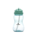 МИНИ СПОРТНА БУТИЛКА GREEN/BLUE със сламка