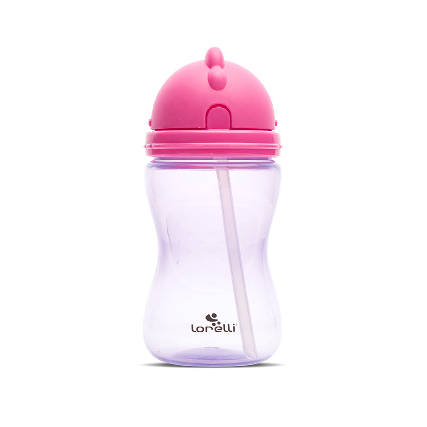 СПОРТНА БУТИЛКА СЪС СЛАМКА PINK/PURPLE
