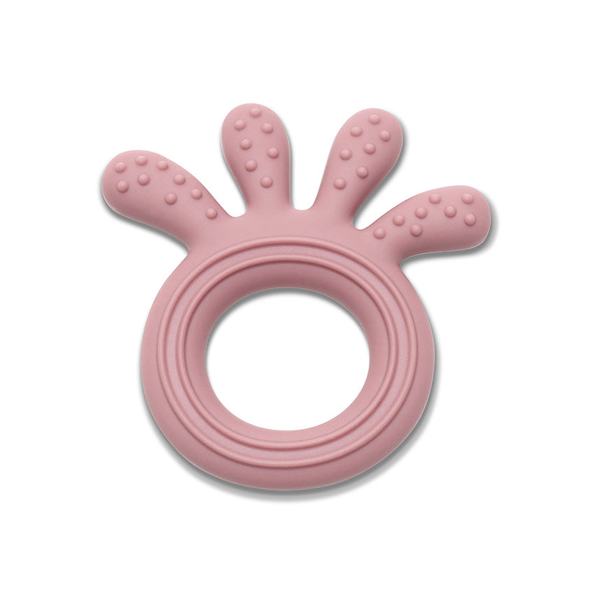 СИЛИКОНОВА ГРИЗАЛКА ОКТОПОД NATURAL DEEP PINK