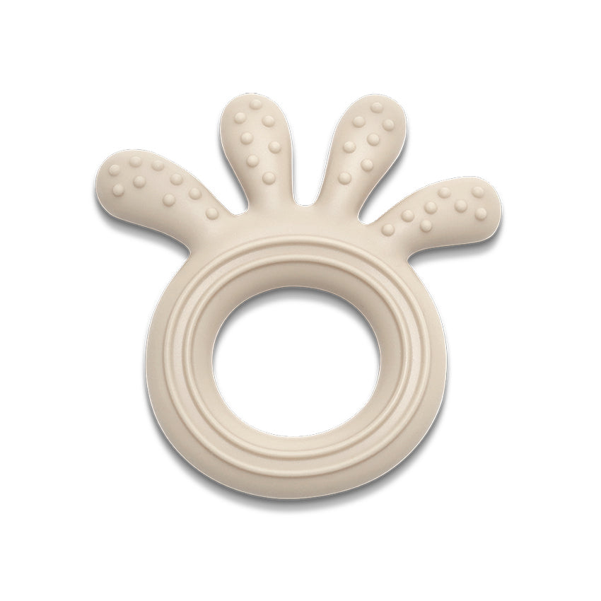 СИЛИКОНОВА ГРИЗАЛКА ОКТОПОД NATURAL BEIGE