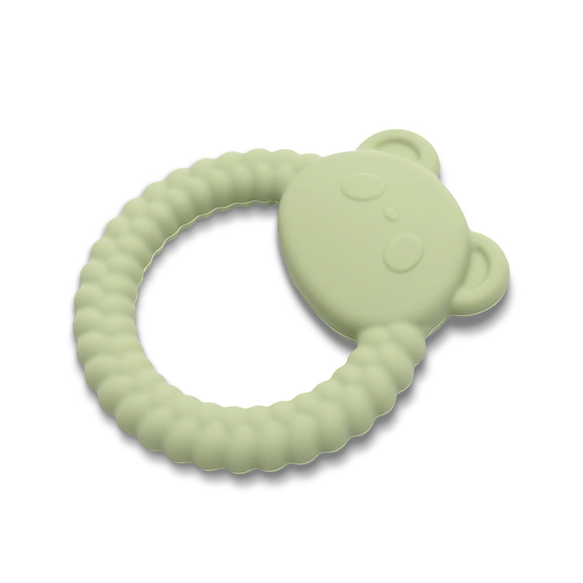 СИЛИКОНОВА ГРИЗАЛКА ПАНДА NATURAL FRESH GREEN