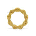 СИЛИКОНОВА ГРИЗАЛКА РИНГ NATURAL YELLOW