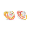 БИБЕРОН ЗАЛЪГАЛКА С КАПАЧЕ 2БР. 6М+ YELLOW/PINK